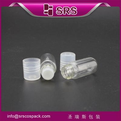 China mini 3ml clear roll on cosmetic glass bottle products for sale