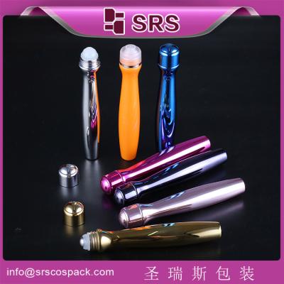 China SRS Botão de plástico de 15 ml e PETG Botões de bola de rolos de perfume de 15 ml para creme de olhos à venda