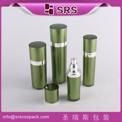 China SRS best verkopende producten lege 30 ml 50 ml 80 ml 120 ml kegelvormige acryl lotion container Te koop