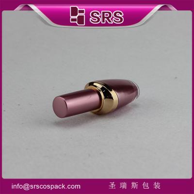 China SRS NOVA chegada frasco de esmalte acrílico rosa oval de plástico de 8 ml com tampa de escova de parafuso à venda