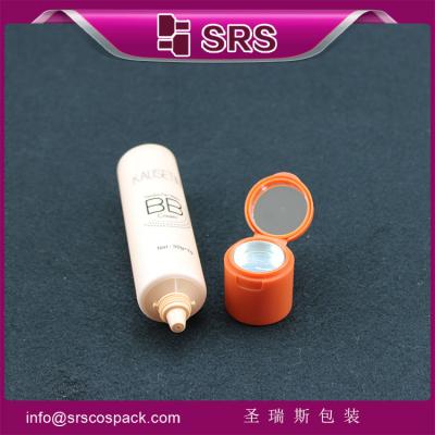 China bb cream tube with mirror skin care container supplier for sale