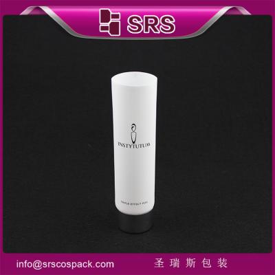 China manufacturing white high end round cosmetic tube for sale