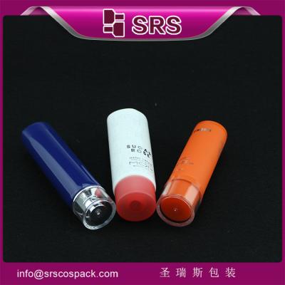 China SRST 15ml 30ml 40ml 45ml plastic round shapr tube for cream for sale