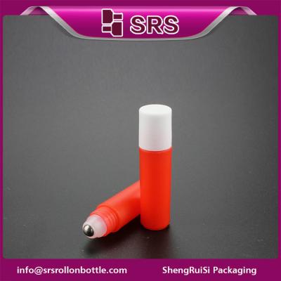 China 2 ml rolfles groothandel, rood kleuren mini plastic fles Te koop