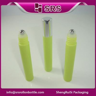 China roller bottle for skincare cream ,professional factory manufacturing plastic round bottle for sale