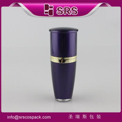 China L036 Drum shape 15ml 30ml 50ml 80ml 120ml manufacturing cosmetic acrylic bottle for sale