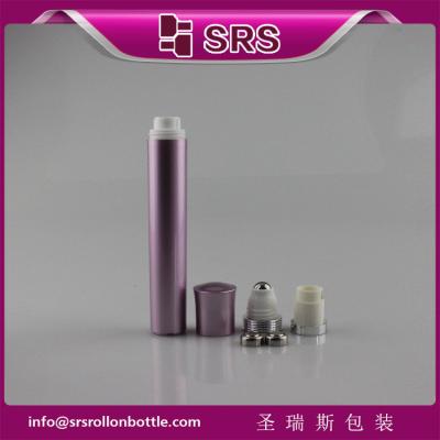 China DR003-10ml empty refillable vibrating plastic roll on bottle supplier for sale