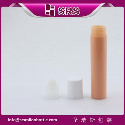 Chine Bouteille en plastique de 20 ml de couleur orange lait à vendre