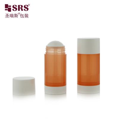 China 15ml 30ml 50ml 75ml 90ml Empty Round PP PCR Recyclable Eco Deodorant Stick Container for sale