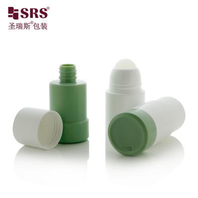 China 50ml 75ml Empty Replaceable Customization Color Logo Printed Roll On Bottle Deodorant for sale