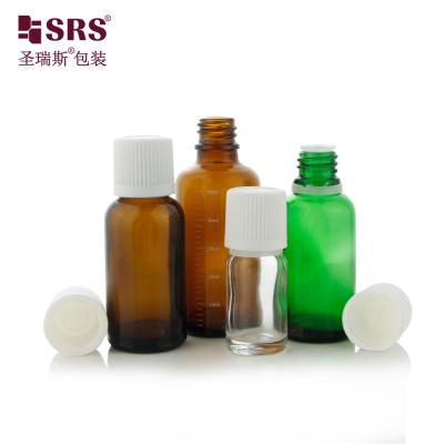 China 5ml 10ml 15ml 30ml 50ml 100ml 18/415 Child Proof Cap Glass Essential Oil Roller Ball Bottle for sale