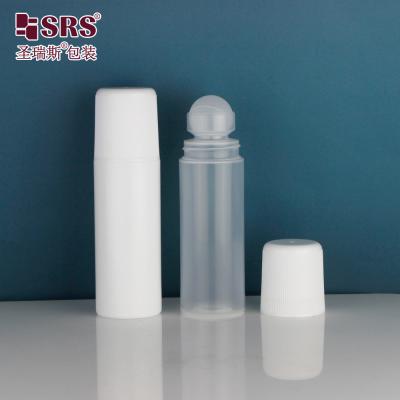 China 90ml 3 oz Luxury PP PCR Big Size Capacity Custom Color Gel Empty Deodorant Roll On Bottles for sale