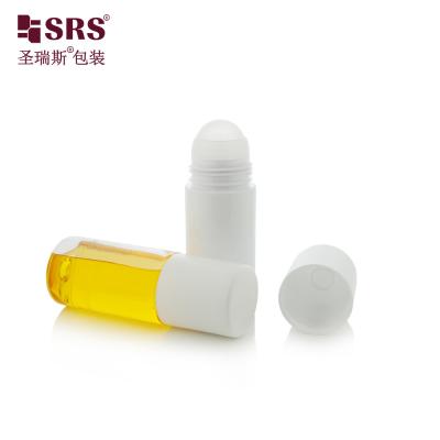 China PET43 130ml 170ml PET Bottle Cosmetic Packaging Deodorant No Leakage Bottles PCR Roll On Bottle Applicator for sale