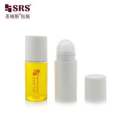 China PET43 130ML 170ML Plastic Ball PET Roll On Bottle for Roll-On Deodorant Gel Applicator for sale