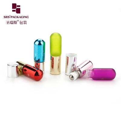 China BLP-3ML Customization Convenient Glass Tube Roll On Bottle for Controlled Application Essential Oil Massage Formula for sale