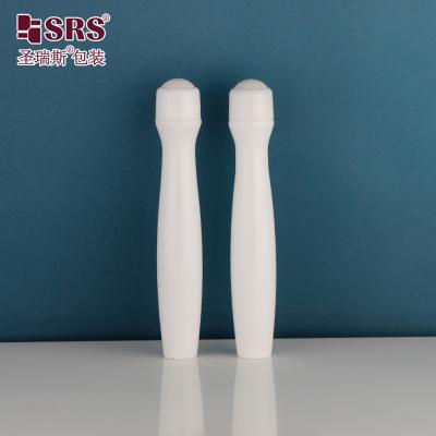 China Round Waist  shape 15ML Roller Ball Roll on Bolttles for eye serum massage for sale