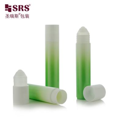 China RPP-35ML Ronde vorm PP PCR Plastic Roll On Small Ball Flask Voor het reinigen van vloeistof Verpakkingsapplicator voor persoonlijke verzorging Geen lek Te koop