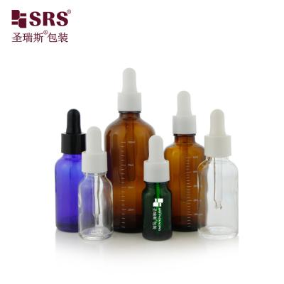 China D001 Speicherlösung für ätherische Öle 18/415 Glasflaschen mit glänzenden Tropfen in 5ml 10ml 15ml 20ml 30ml 50ml 100ml Größen zu verkaufen