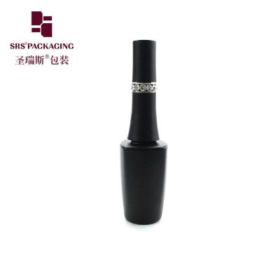 China 11ml unique empty makeup brush glass bottle nail polish for sale