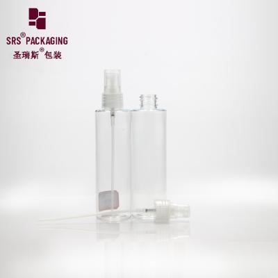 China quick shipment empty transparent plastic fine mist spray bottle pet 100 ml for sale