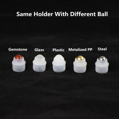 China Different size design custom available plastic insert plug holder with various roller balls for sale