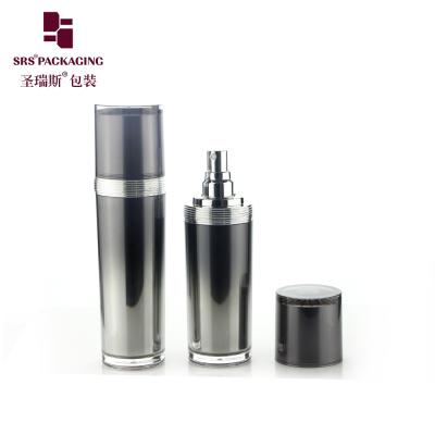 China 30ml 50ml 100ml 120ml luxury unique design lotion acrylic bottle packaging for sale