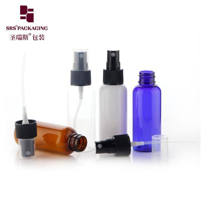 China 50ml air freshener round PET refillable spray hand washing liquid bottle for sale