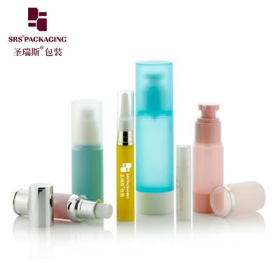 China Colorful Customization Empty Lotion AS Series Airless Vacuum Pump Bottle for sale