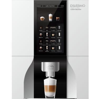 China Hotel JAVA DELISSIMO Bean To Cup Office Vending Espresso With Instant Powder Vending for sale