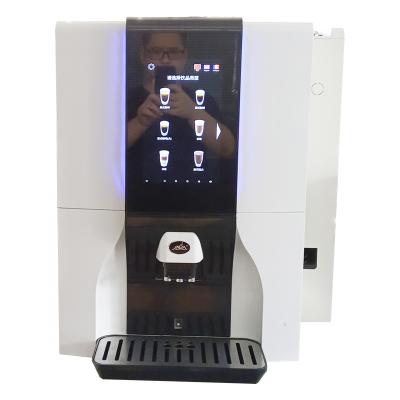 China Hotel JAVA DELISSIMO bean to cup commercial coffee vending machine price sale for sale