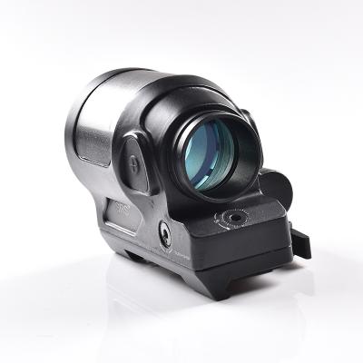 China Aluminum Alloy R07 SRS 1X38 Optics With Solar Power System And QD Mount Red Dot Sight Scope for sale