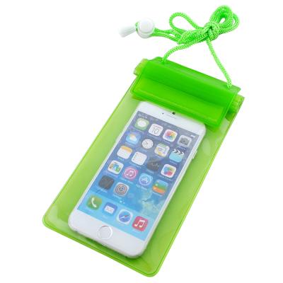 China 0.25~0.28mm PVC With Universal Eco-friendly Cell Phone Waterproof Case, PVC Waterproof Bag For Phone, Mobile Cell Phone Waterproof Pouch for sale