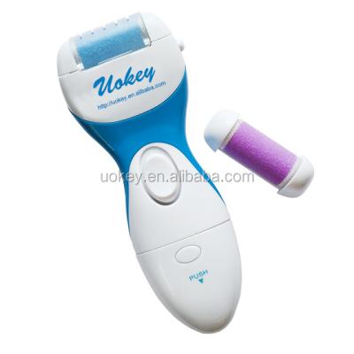 China Rough and smooth mineral roller can be replaced electric foot callus remover, waterproof callus remover, battery operated prezzi callus peeling for sale