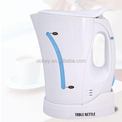 China Food Grade Tabletop Plastic Cordless Electric Kettle 100v Japan 1.0L Electric Kettle for sale