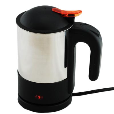 China 360 Degree Base 500ml Rotation Stainless Steel Cordless Car Electric Kettle 12v 24v 110v 220v for sale