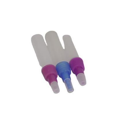 China Hot Selling PE Chemical Round Bottom Plastic Extraction Tube 5ml Antigen Test for sale