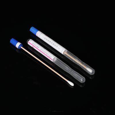 China High quality pp/ps female eco swab disposable cotton swab micro for sale