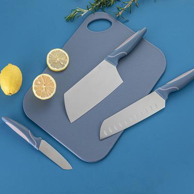 China Durable Lightweight Series Kitchen Knife Stainless Steel Knife Cutting Kitchen Knife Set Household Wholesale for sale