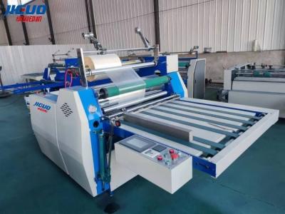 China JIGUO FMZ-920 Semi Automatic Flute Laminator Pre Coating Laminating Machine for sale