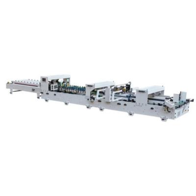 China JP-1050E Automatic Folder Gluer Auto Lock Bottom Carton Folder Gluer for sale