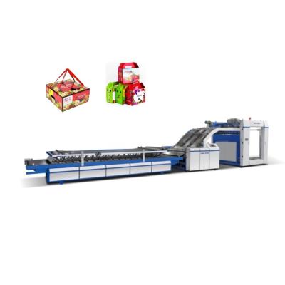 China Corrugated Box Automatic Flute Laminator Machine 1450x1400mm 8000pcs/H for sale