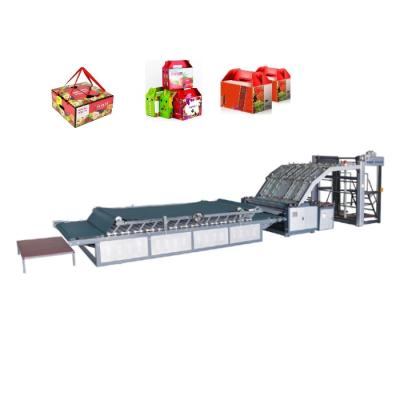 China Paperboard Semi Automatic Flute Laminator Carton Box Laminating Machine for sale