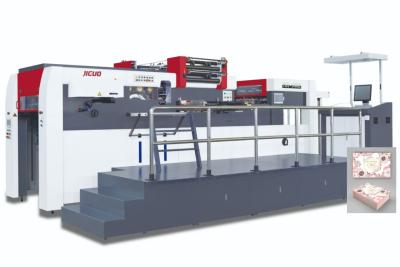 China High speed Automatic Hot Foil Stamping Machine Max. Stamping Range 103*730mm 5 Foil Rollers for sale