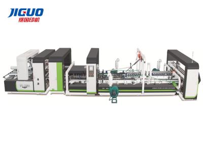 China Digital Folder Gluer Machine Wire Touching Pasting Carton Gluing Machine for sale