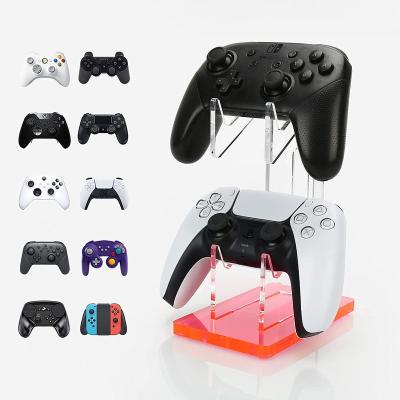 China Comfortable Universal Dual Controller Holder PS4 PS5 Gamepad Holder Game Accessories Build Game Stand for sale