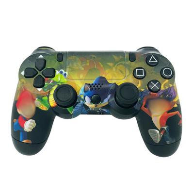 China Compatible Dual VIBRATION MOTOR PS4 Video Game Vibration Console Game Radio Enhanced Controller With PS4 Gamepad Controls for sale