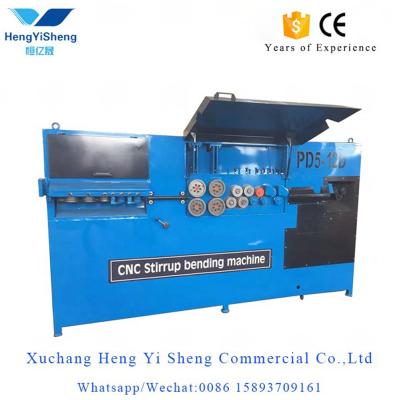 China Construction Projects 4-12mm Automatic CNC Steel Wire Bender/Iron Rebar Stirrup Bending Machine For Thailand for sale