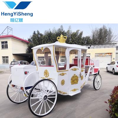 China Marry Royal Electric Carriage Cinderella Horse Carriage Horse Carriage for sale