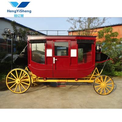 China Wedding Carraige Four Wheel Electric Horse Carriage Wedding Carriage for sale