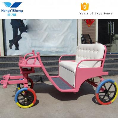 China New Christmas Style Mini Horse Carriage For Kids for sale